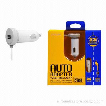 Car charger, 2.1A output